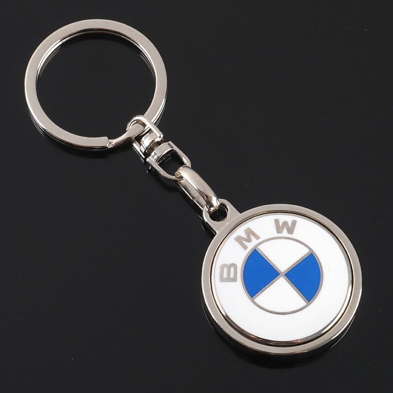 For BMW M 1 2 3 4 5 6 7 Series X1 X2 X3 X4 X5 F20 E36 E46 E90 E39 F10 Car Metallic Key Chain Creative Gift Interior Accessories