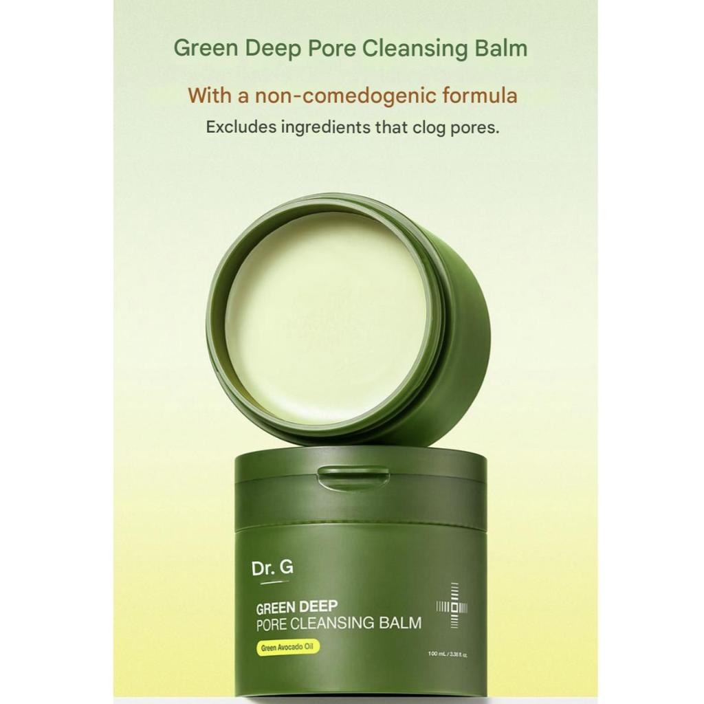 Dr.G Baume nettoyant vert pour les pores en profondeur 100 ml