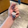 Pvc Keychains With Lovely Outfits Sturdy Metal Ring For Nice Bag Decor Gift For Kids And Friends Cute Cartoon Sheep