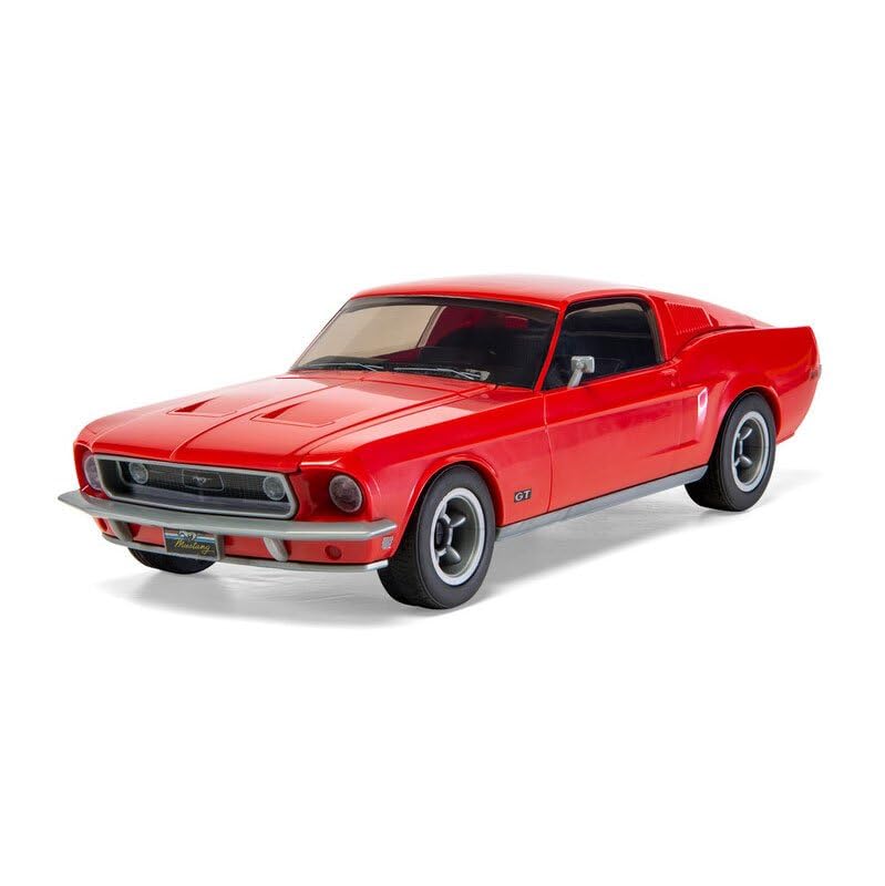 Airfix Non-Scale Quick Build Series Ford Mustang GT 1968 Pre-painted Block-Based Assembly Kit QB6035