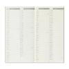 Travelers Notebook Planner Refill 2026 A5 Slim Vertical January Start