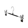 Rack Clip Stainless Steel Trouser Hanger Non Slip Pants Skirt Hangers Drying Hangers with Clips for Socks/Skirts/Coats