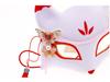 Japanese Style Half-Face Mask: Romantic Fairy Fox with Butterfly Design