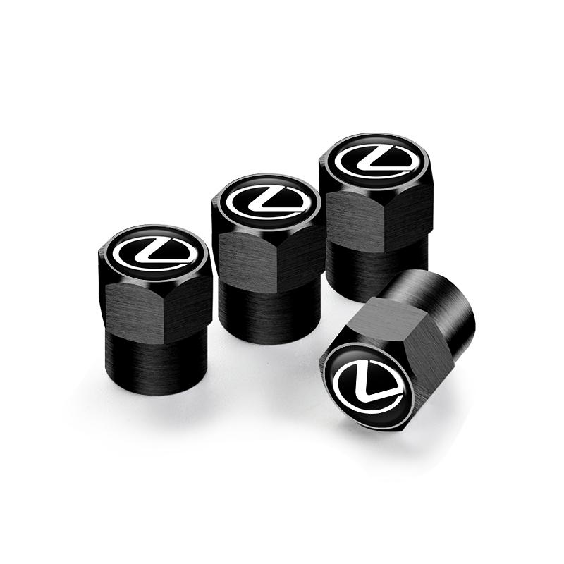 

Car Wheel Tire Valve Hexagon Caps Metal Stem Cover For Lexus UX250h RX450h CT200h RX400h NX300h RX300 GX470 IS460 IS220h IS300