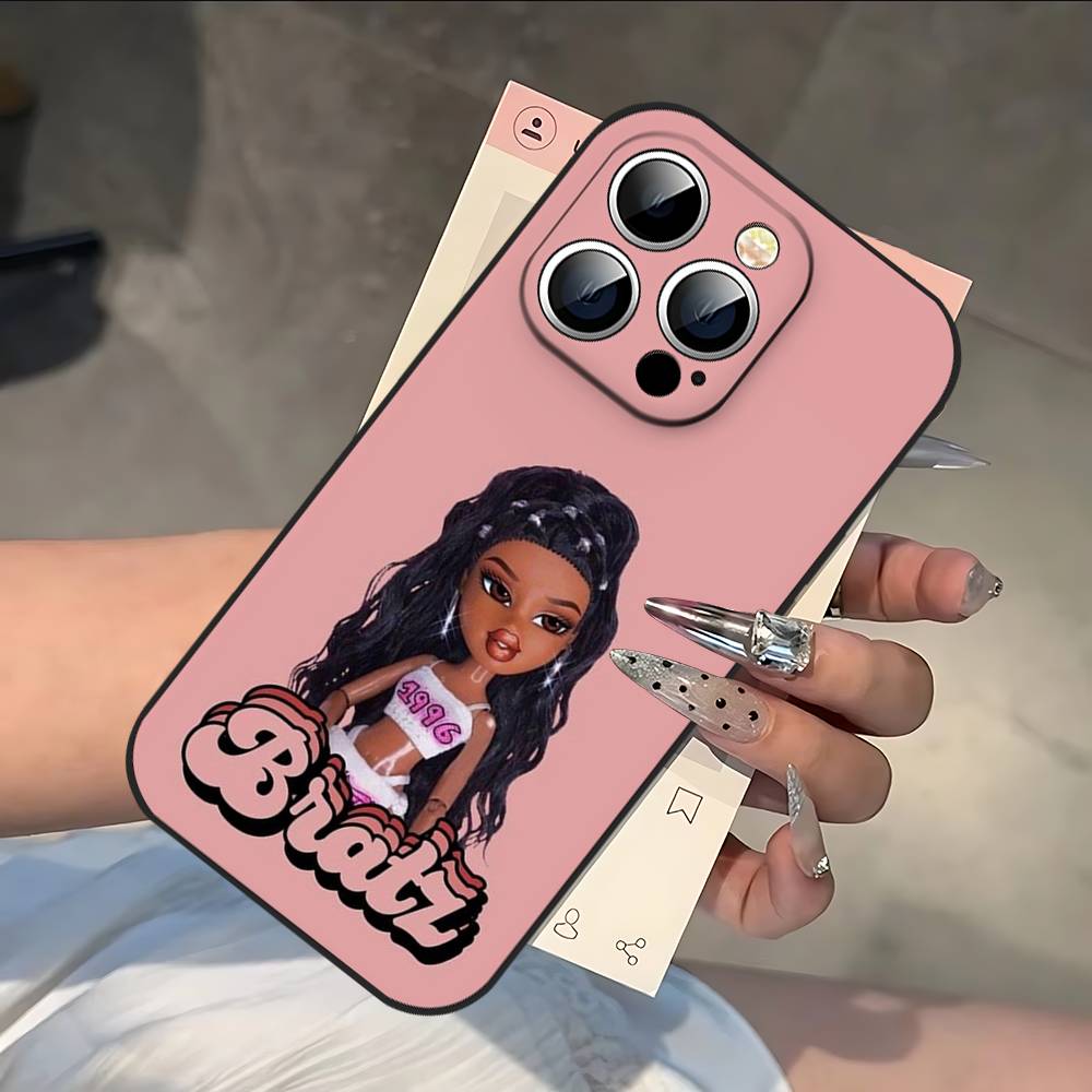 Lovely-DollS-B-BratzS Phone Case For IPhone 17 16 15 14 13 12 11 PRO MAX PLUS Mini TPU Soft To Skin-friendly Case