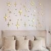 3D Star Acrylic Mirror Wall Sticker for Kids' Rooms