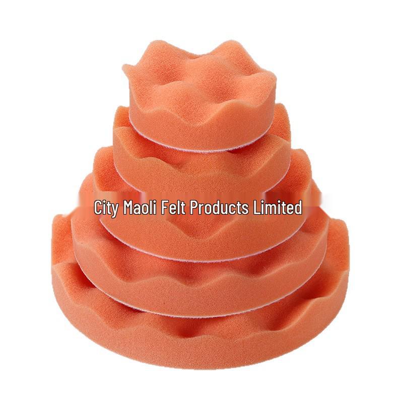 Self-Adhesive Car Detailing & Polishing Sponge Wheel Pad