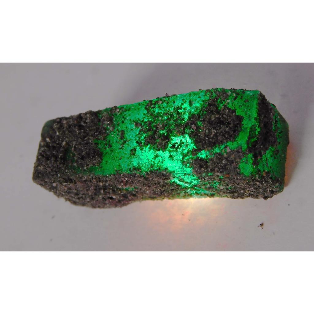 48.2 Ct Natural Emerald Green Huge Uncut Rough Loose Gemstone CERTIFIED