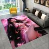 Cartoon Demon Slayer Anime Kamado Nezuko Tanjirou Carpet Rug for Playroom Bedroom Living Room Sofa Home,kid Non-slip Floor Mat