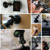 Vitalux Drive Recorder Holder, Suction Cup Mount, 5 Types of Adapters, Removable, Mounting Bracket,