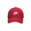 Nike Cotton Baseball Caps Unisex Pomegranate Red Casual 913011-690