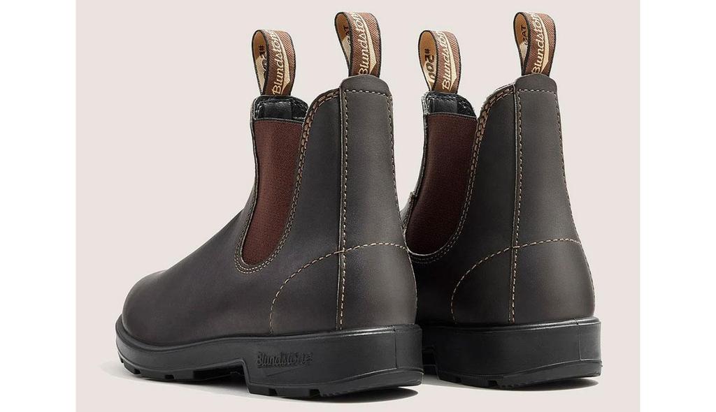 Blundstone 500 Chelsea boots premium water-resistant leather stout brown