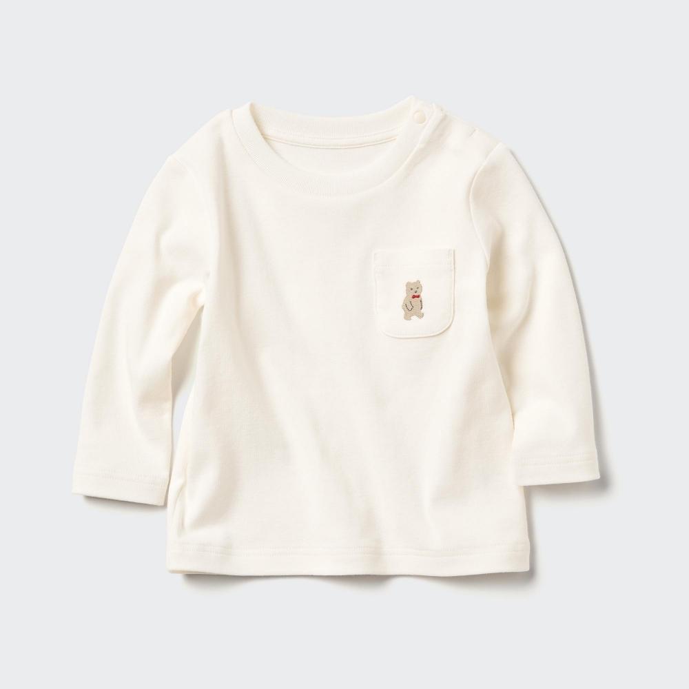 

Футболка UNIQLO BT с круглым вырезом и длинными рукавами