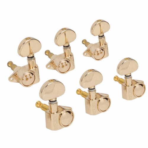DOACT Guitar Tuning Pegs, 3 Pairs, Sturdy and Durable, for Stringed Instruments, DOACTY6GO1DPU2T