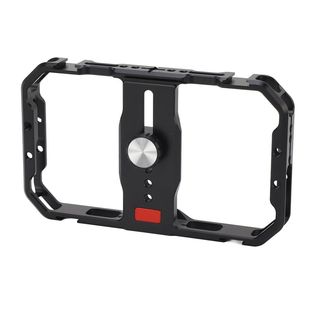 Rig de Vídeo para Smartphone em Liga de Alumínio Estabilizador de Mão para Gravação de Vídeo