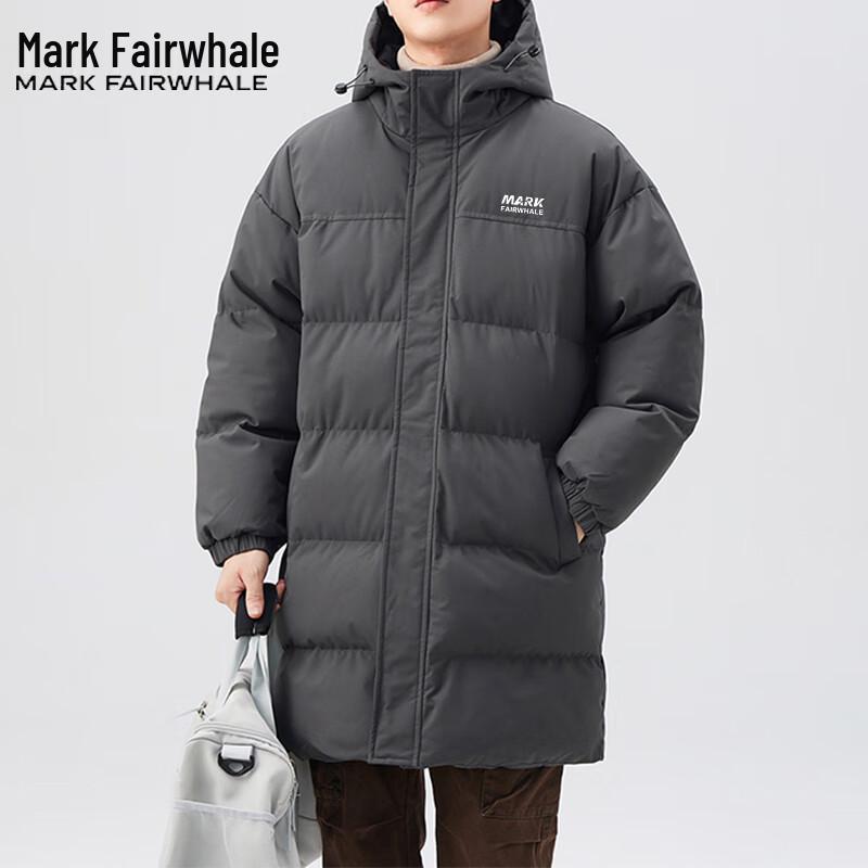 

Mark Fairwhale Men s Hooded Mid-length Puffer Jacket 3XL