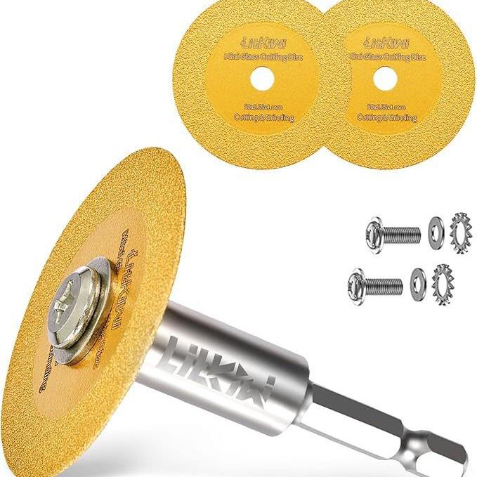 Hexagonal Handle with Dual Diamond Cutting Wheels for PVC Pipe and Mini Glass Cutting