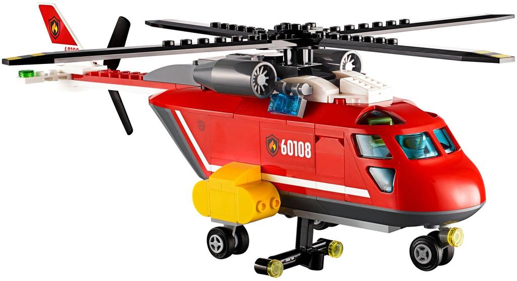 LEGO City Fire Helicopter 60108
