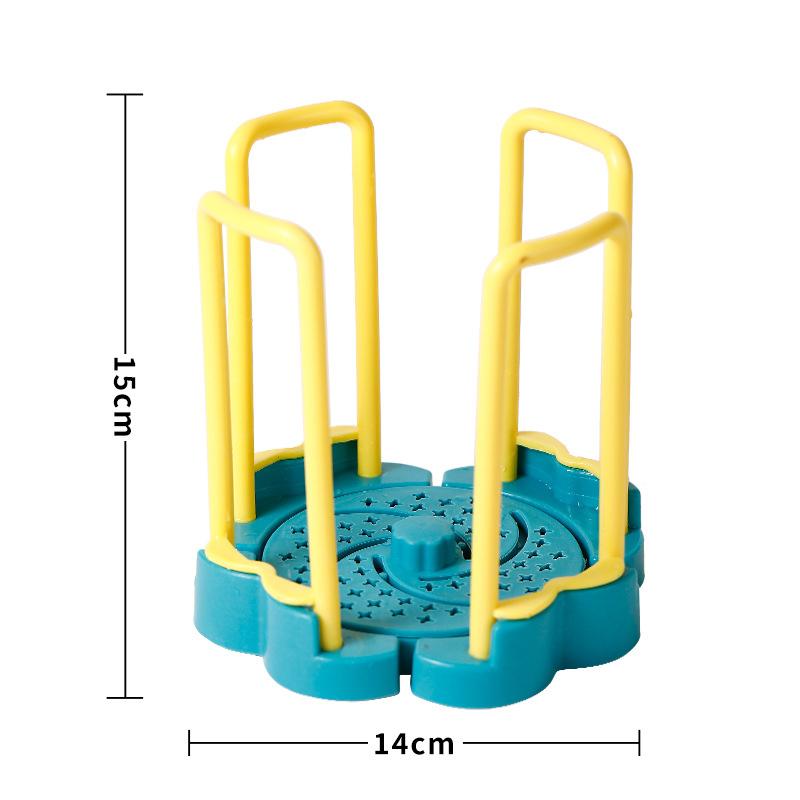 Rotating And Extendable Dish Rack Kitchen Storage Rack Drain Rack Small Dish Organizer For Stovetop