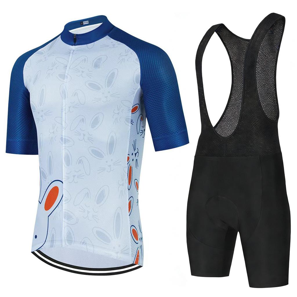 Summer Men's Road Cycling Suit, Outdoor Cycling Suit Mountain Bike Breathable Short Sleeve Sports Suit 2026