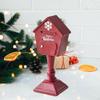 Christmas Sculpture Mailbox Statue Collection Crafts Gift Artwork Resin Figurine Ornament for Office