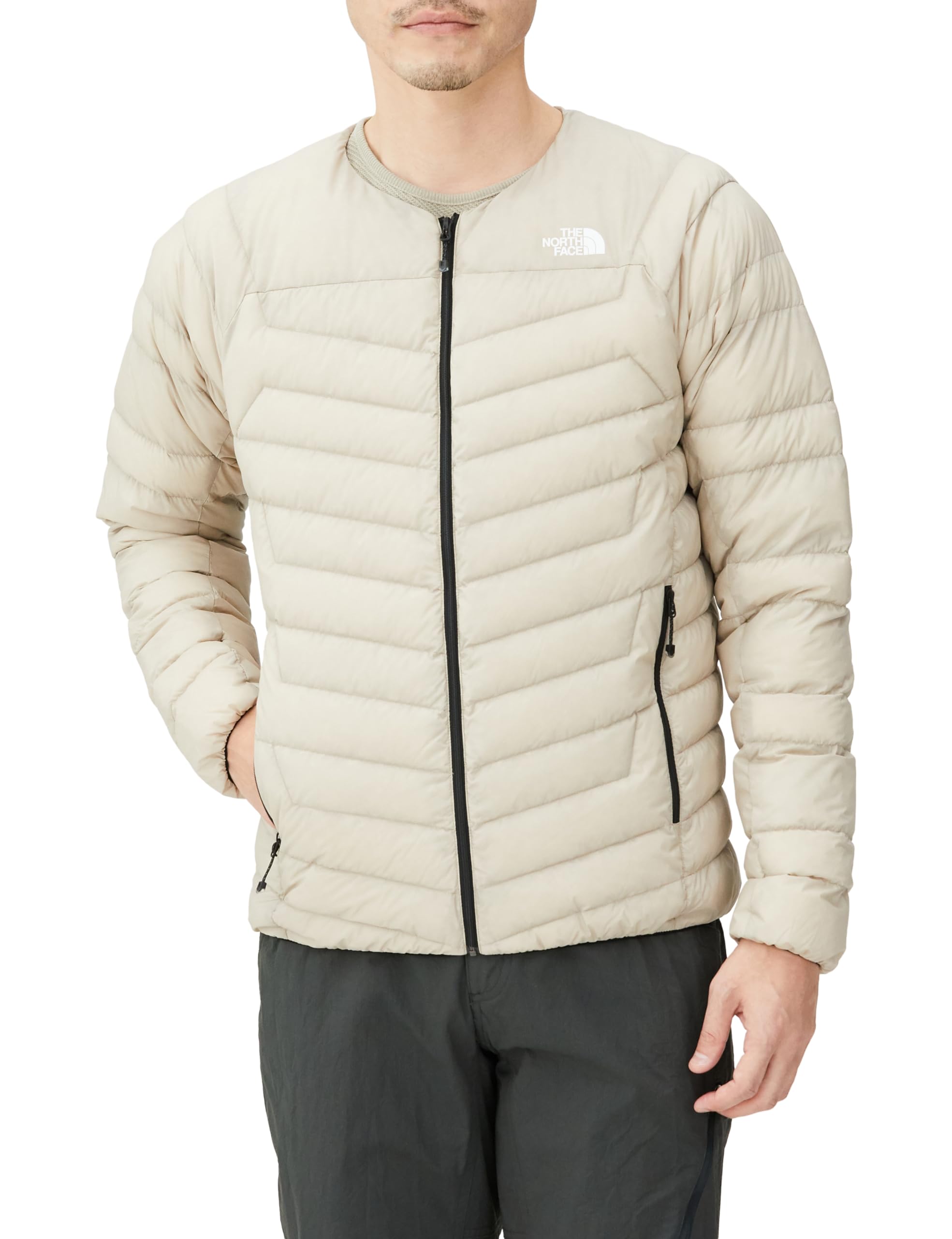 

The North Face Thunder Round Neck and Warm Sand Size 2XL Men s Jacket, Water-Repellent, Photonic, Cold-Weather, [FW23] Taupe,