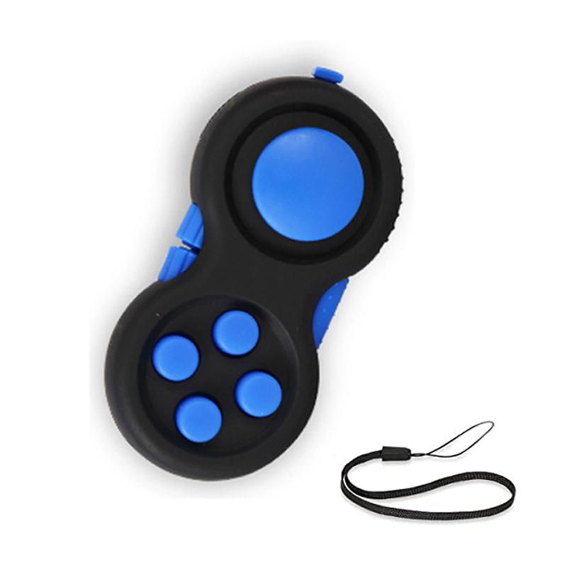 Fidget Pad Rolling Stress Relief Decompression Fidget Controller Pad Game Sensory Toys Handheld Fingertip Toys For Kids Adult
