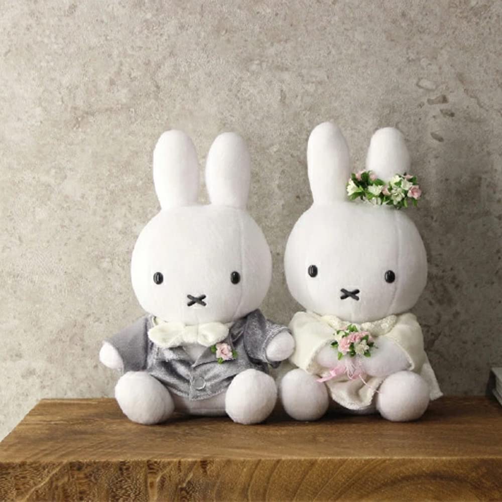 Dick Bruna Miffy Wedding Doll Plush Toy, 31cm Tall