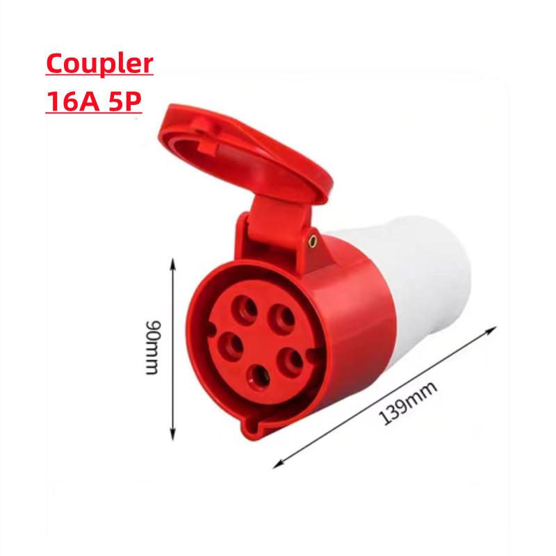 Industrial Plug and Socket 5pin 3core 3P/4P/5P Electrical Connector 16A 32A IP44 Wall Mounted Socket 220V 380V 415V MALE FEMALE