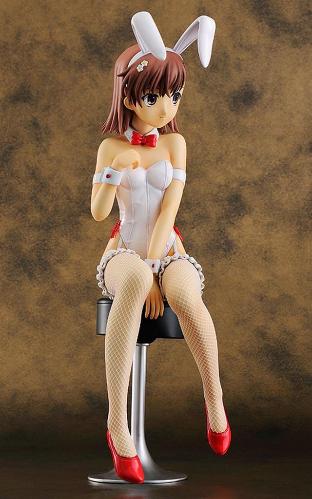 A Certain Scientific Railgun Misaka Mikoto Bunny Scale PVC Ver. (1/4 Pre-painted Figure)