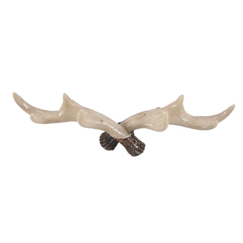 Good-Vintage Deer Antlers Wall Hooks - 28Cm Wall Mounted Clothes Hanger Coat Rack Key Holder For Decorative Wall Hook,A Easy To