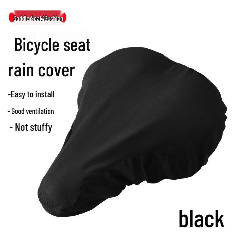Thickened Silicone Seat Cover for Mountain and Folding Bikes