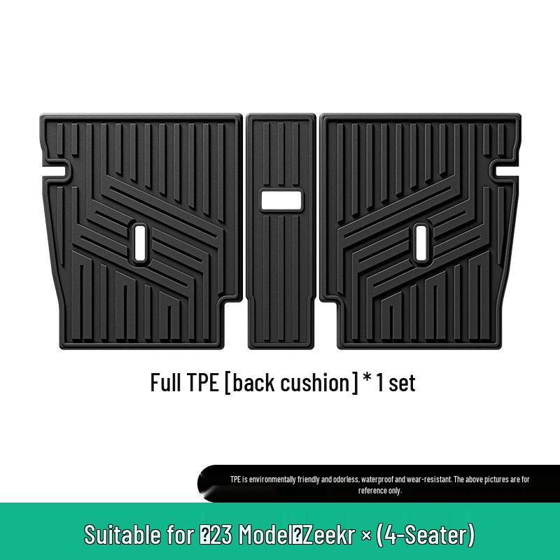 Zeekr X Car Floor Mats (23-26): TPE Floor Mats, Vehicle-Specific Trunk Mats & Seat Back Mats