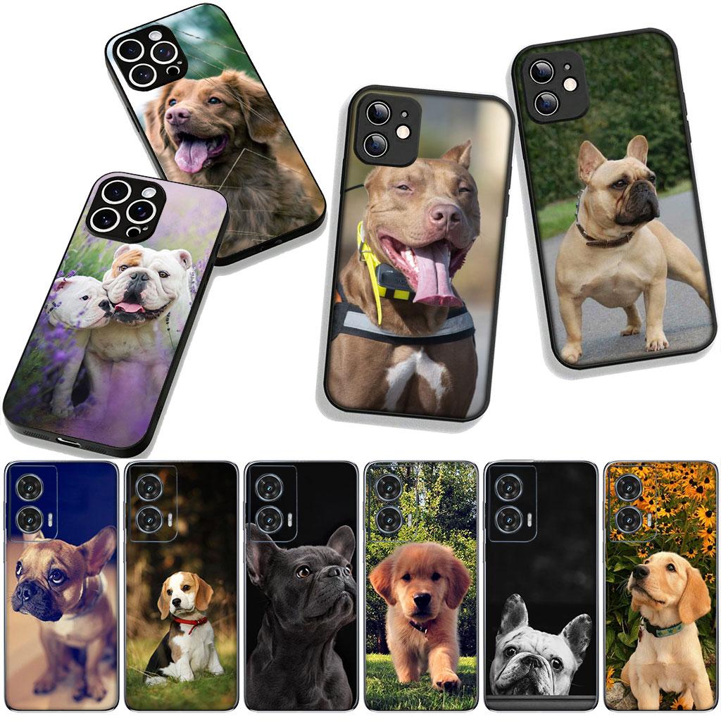 Bulldog Dog Phone Cover Case for Xiaomi Redmi Note 14 12 13 ProPlus A4 A3 Pro Plus 12C 13C 14C 5G Casing