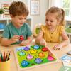 Wooden Ladybug Counting Puzzle Toy Educational Number Learning Game for Toddlers Preschool Kids Developmental Activity