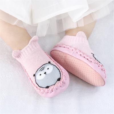 Baby Newborn Cartoon Socks Soft Bottom Anti Slip Floor Rubber Soles Girl Boy Infant Baby Sokken