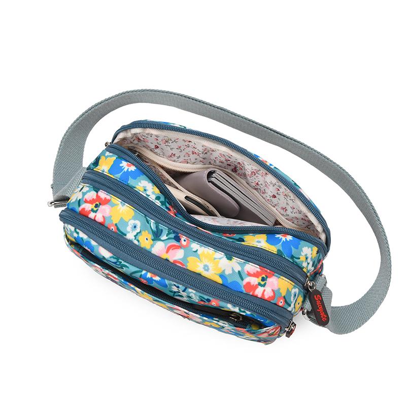 Printed Shoulder Bag Women's Lightweight Crossbody Bag Mother Bag