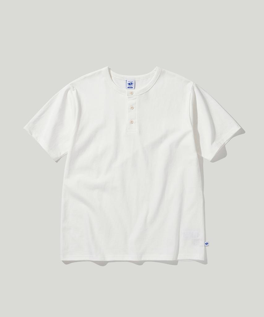Iseuteuko 1018 Classic Henley Neck T-Shirt (Type B)