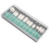 12pcs Premium Wool Felt Wool Felt Nail Polishing Head  Salon & Home DIY Manicure Maintenance