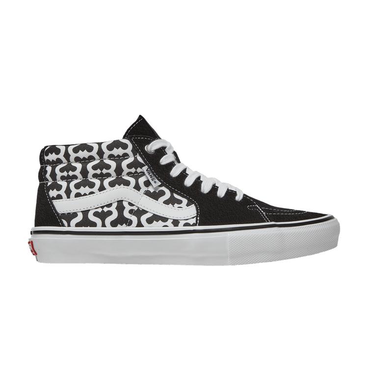 Supreme x Vans Grosso Mid  Monogram S - Black  40.5