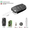 2024 Original Xhorse XKB501EN Vehicle Key Remote with Key Shell V-Wolkswagen B5 Style 3-Button Board Hot Sales