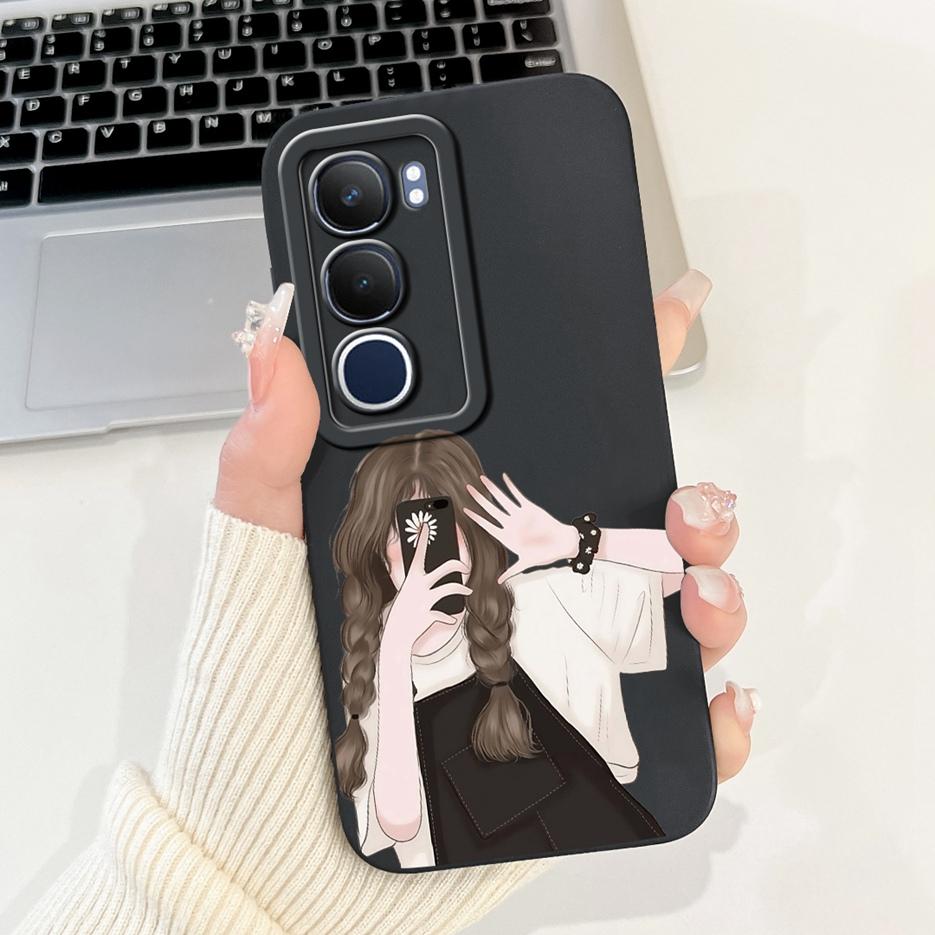 For Vivo Y19s Case V2419 New Unique Candy Painted Cover 6.68'' Shockproof Phone Case For Vivo Y19s Y 19 s VivoY19s 4G Soft Shell