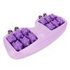 Podwójny Masażer Stóp Roller PP Kulka Magnetyczna Wspomaga Krążenie Krwi Narzędzie do Masażu do Domu Fioletowy