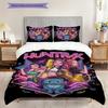 Vibrant Fantasy Trio Three-piece set(1 * duvet cover + 2 * pillowcase, without core)Soft and comfortable Duvet cover and pillowcase