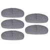 5PCS Steam Mop Cloth Ultrafine Fiber Mop Pads Replacement Accessory Fit for Leifheit CleanTenso