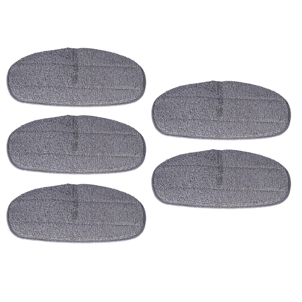 5PCS Steam Mop Cloth Ultrafine Fiber Mop Pads Replacement Accessory Fit for Leifheit CleanTenso
