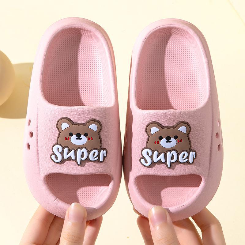 EVA Cartoon Slippers for Kids and Toddlers - Cute Summer Sandals for Boys, Girls, and Parent-Child