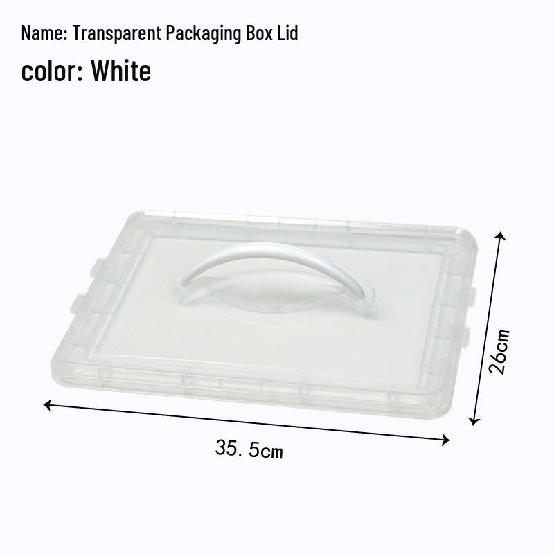 Transparent Cupcake Muffin Transport Box with Handle