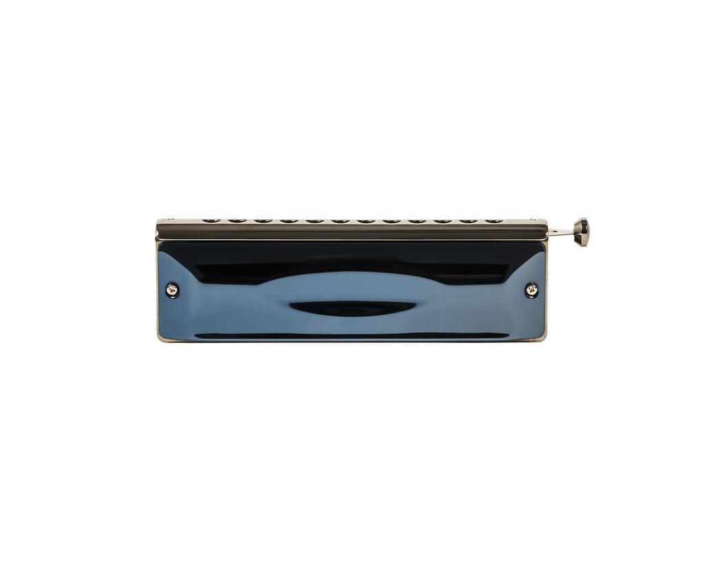 SUZUKI Chromatic Harmonica G-48 Metal Cover
