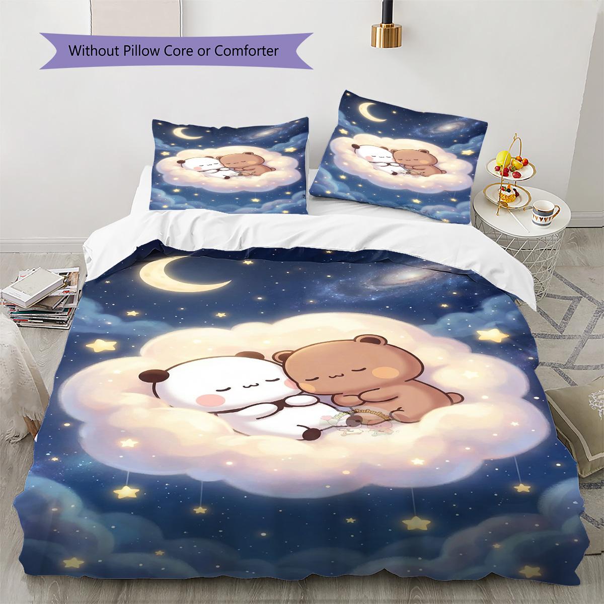 Bubu Dudu Cartoon Pattern Bedding Set